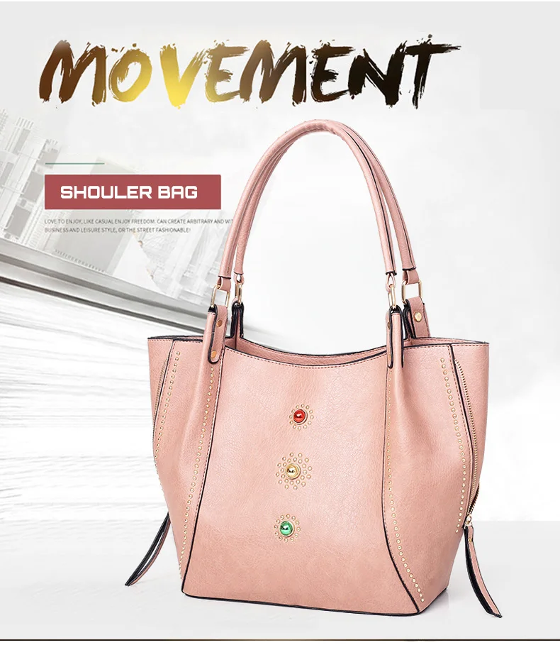 Женская сумка через плечо и сумочка, женская сумка с бриллиантами, женская сумка с заклепками, дизайнерская брендовая сумка MIWIND, весна, Новое поступление, 5 цветов