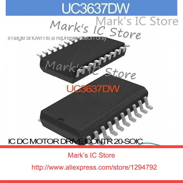 

UC3637DW IC DC MOTOR DRIVE CONTR 20-SOIC UC3637D 3637 UC363 3637D UC36 3637DW