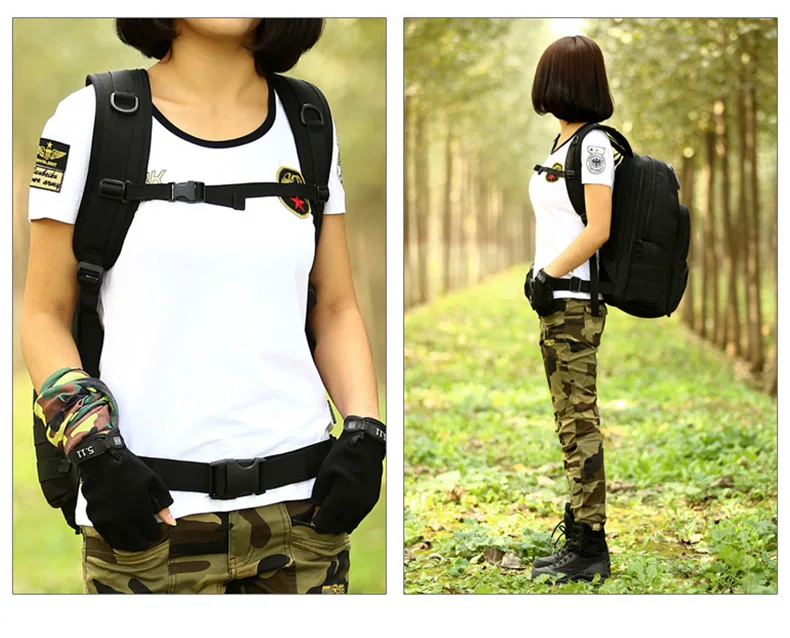 40L мужской рюкзак водонепроницаемый нейлоновый мужской женский военный рюкзак для путешествий 14 дюймов Сумка для ноутбука Molle армейские походные сумки спортивные XA41D