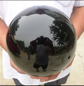 WBY+++---331+++Natural Black Obsidian Sphere Large Crystal Ball Healing | Дом и сад