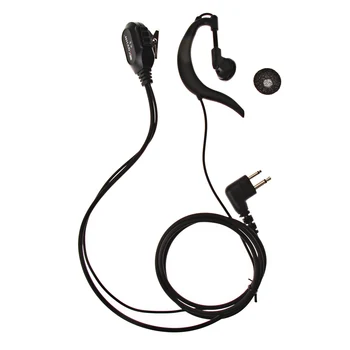 

2 PIN Wired PTT Mic Earpiece Mic Earpiece Headset Intercom EPTT Mic Earpiece Radio Headset PTT for MOTOROLA GP88/300/2000 CT150