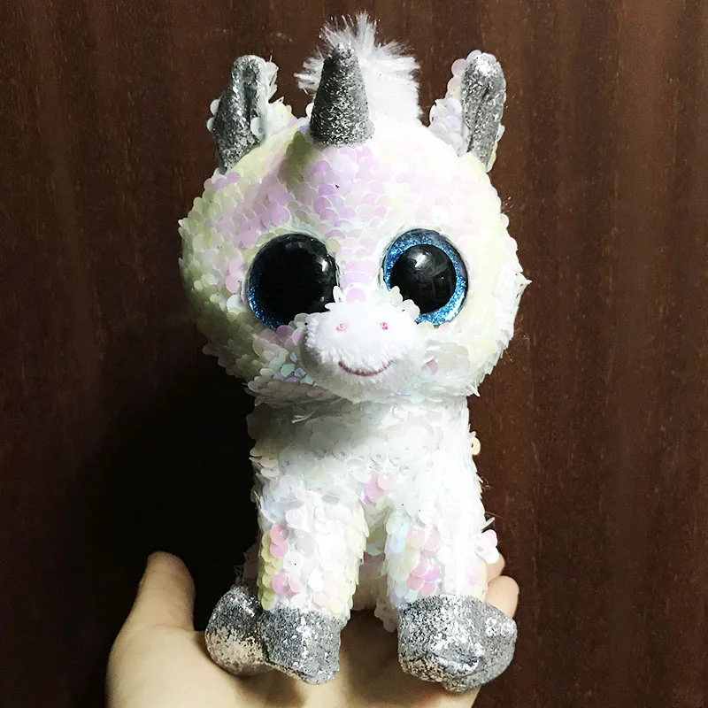 stuffed animals with big glitter eyes