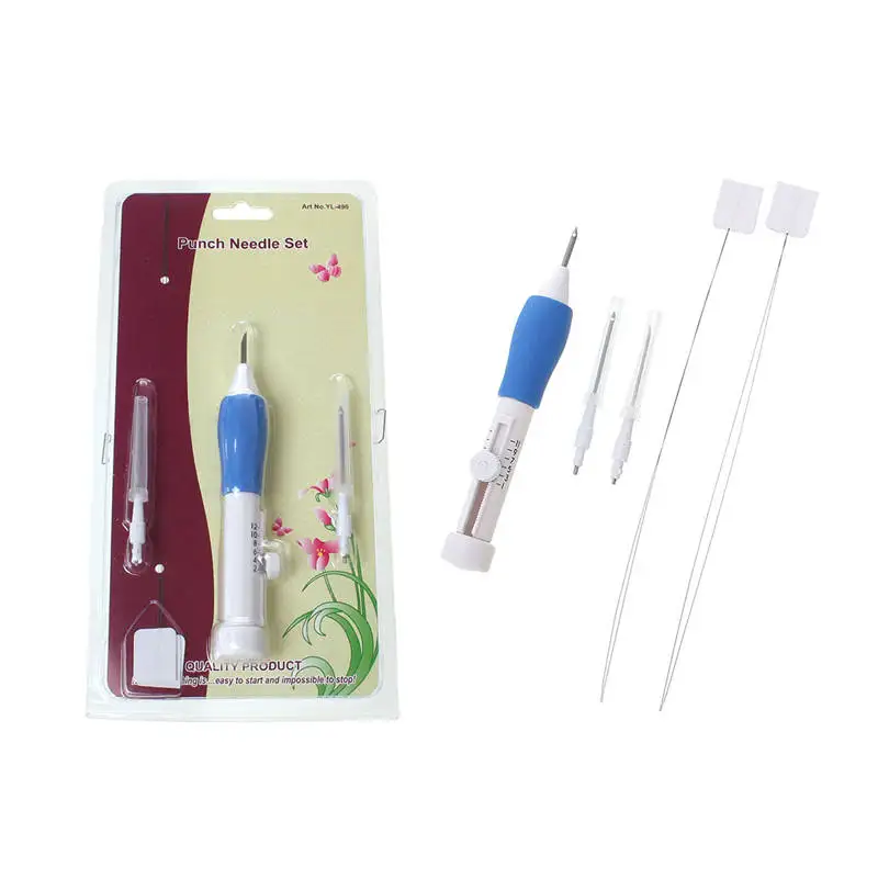 Пластик Вышивка stiching удар иглы инструмента и Продеватель России Craft DIY Pen Set
