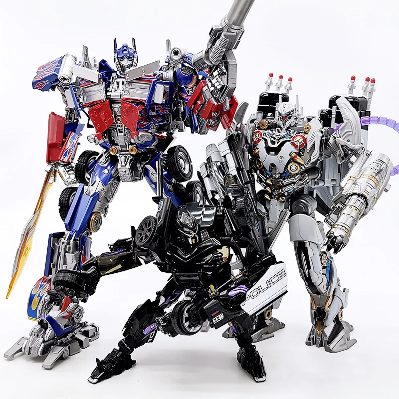 BMB Трансформеры модель фильма полицейский автомобиль Металл optimus prime LS08|Сувениры