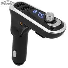 3 in 1 Wireless Bluetooth Hands-free Car Kit FM Transmitter TF Card MP3 Player Auto AUX Fm Modulator Dual USB Charger