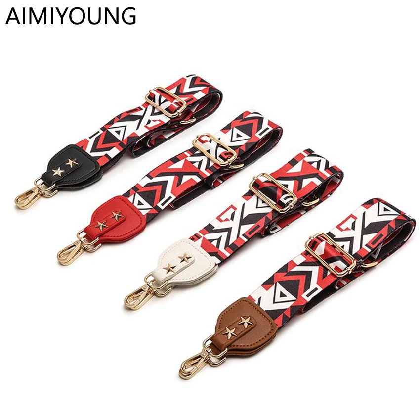 

AIMIYOUNG Bag Strap Handbag Belt Wide Shoulder Bag Strap Replacement Strap Accessory Bag Part Adjustable Belt For Bag 130cm