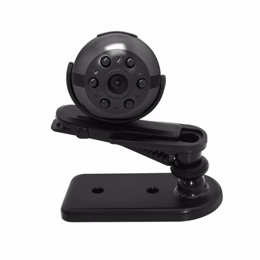 

LESHP Mini Cam Portable Security Camera Motion Detection Video Surveillance Camcorder IR Night Vision Loop Recording AND Bracket