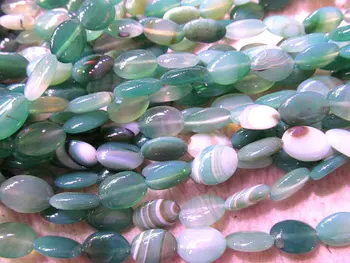 

2strands 8-18mm Botswana Agate oval egg assorted jewelry beads