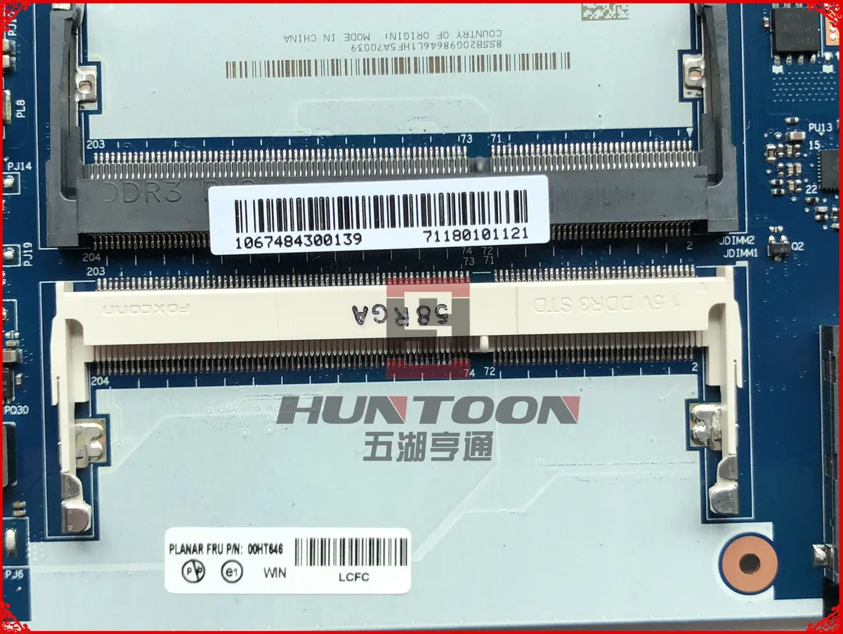 FRU: 00HT646 для Lenovo ThinkPad E550 материнская плата для ноутбука AITE1 NM-A221 SR23W I7-5500U R7 M265 2 ГБ полностью протестированы