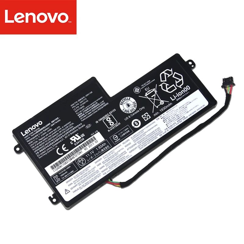 Аккумулятор для ноутбука lenovo ThinkPad T440 T440S T450 T450S X240 X250 X260 X270 45N1110 45N1111 45N1112 11,1 V 24WH