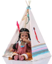 Muñeca reborn de 50 cm Mi linda india