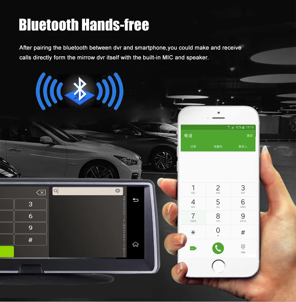 FANSICOUK 4G WiFi gps ADAS Dash Cam Android 5,1 Автомобильная камера двойной объектив Автомобильный видеорегистратор 1080P рекордер регистратор авто камера заднего вида 782