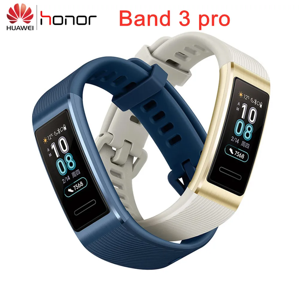 Original Huawei Band 3 Pro GPS Amoled 0.95' Color Display Touchscreen