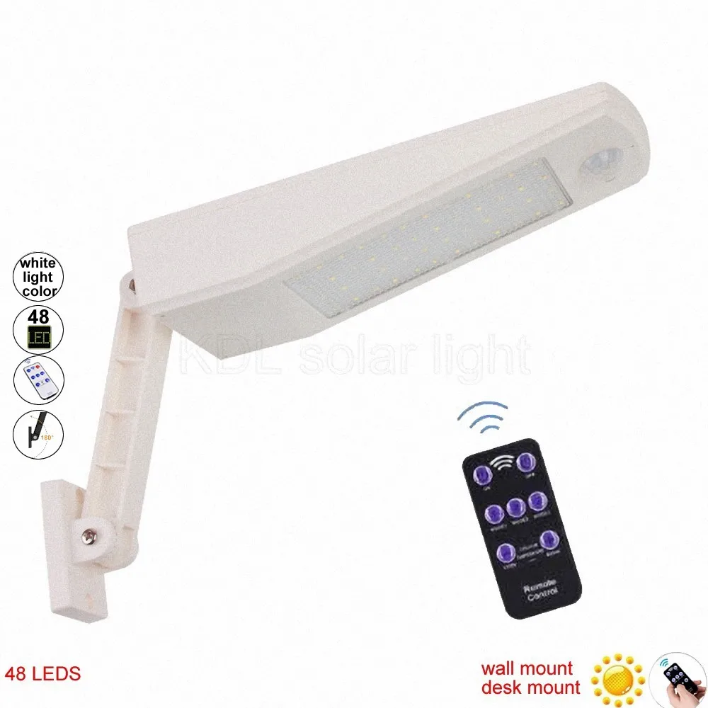 

48 LED 800 LM Solar Lamp 3 Modes Power Wall Light Outdoor door Waterproof Energy Savg Street Yard Path Home Garden