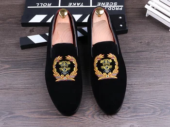 

Men Loafers Matte Leather Pointed Toe Oxfords Business Dress Shoes Formal Oxford Shoes For Men Flats Wedding Male Shoes
