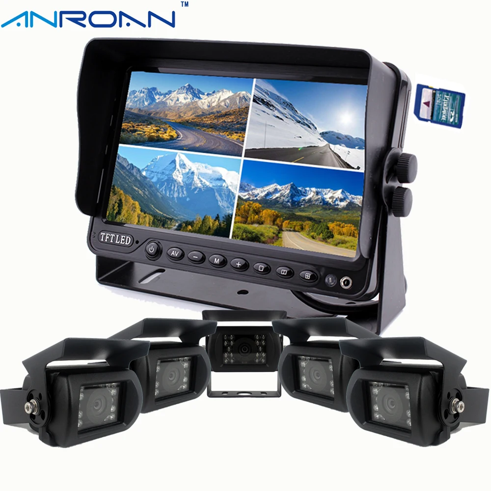 Камера заднего вида для грузовиков прицепов Уборочных Машин|backup camera kits|rear view