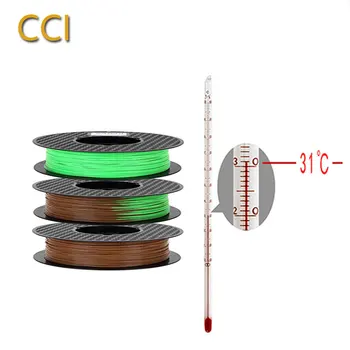 

3d printer filament pla 1.75mm color change filament 0.5kg 3d pen printing plastic temperature changing material 500g