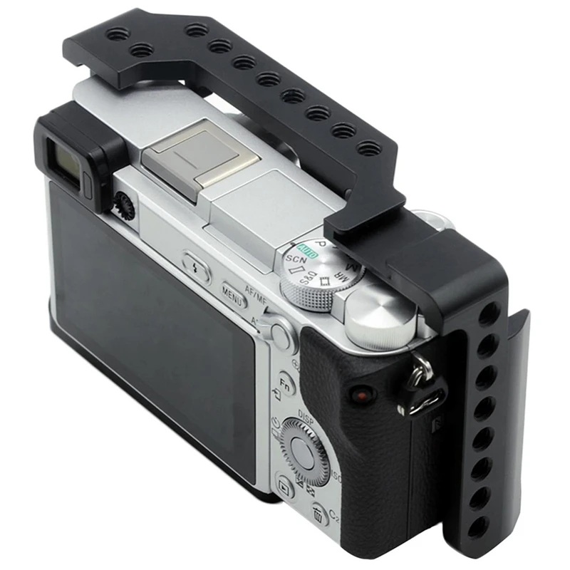 Камера клетка стабилизатор для sony A6400/A6000/A6300/A6500/Ilce-6500/Nex7 Dslr клетка крепление микрофон монитор