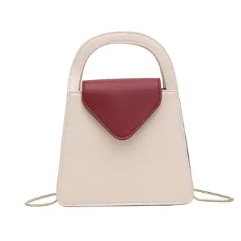 

Women Cross Body Bag Fashion pu Leather Chain Flap Bag Ladies Retro Shoulder Bags Women High Quality Luxury Small Handbags #20