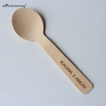 

Customized 2 ANOS cafe Spoon Spoons with Lettering Name set of 100 for Wedding Party