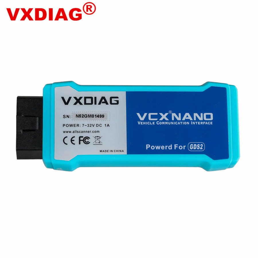 

Excellent Design VXDIAG VCX NANO for GM/OPEL GDS2 Diagnostic Tool WIFI Ver