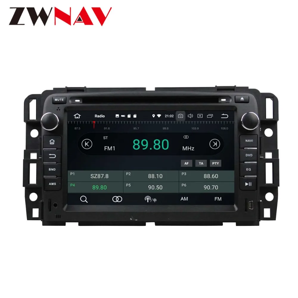 Flash Deal Android 8 4+32G Car DVD Player GPS navigation For GMC Yukon/Tahoe 2007-2012 head unit multimedia player tape recorder 2