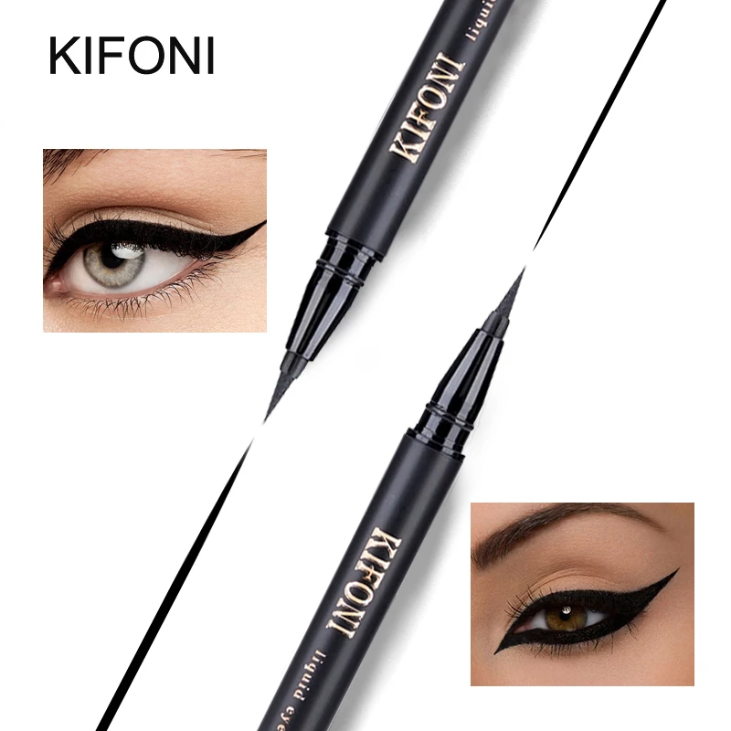 

KIFONI Brand New Beauty Make up Cat Style Black Long lasting Waterproof Liquid Eyeliner Eye Liner Pen Pencil Makeup Cosmetic
