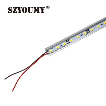 

SZYOUMY High Brightness V Shape With Reflector Rigid LED Strip 5630 72LED/1M ,LED Bar Light,Cabinet Light