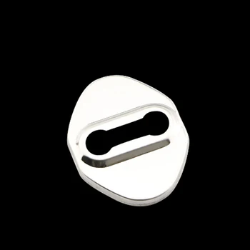 

Foal Burning Car Stainless Steel Car Styling Door Lock Protection Cover Stickers for Toyota C-HR CHR 2016 2017 2018 Parts