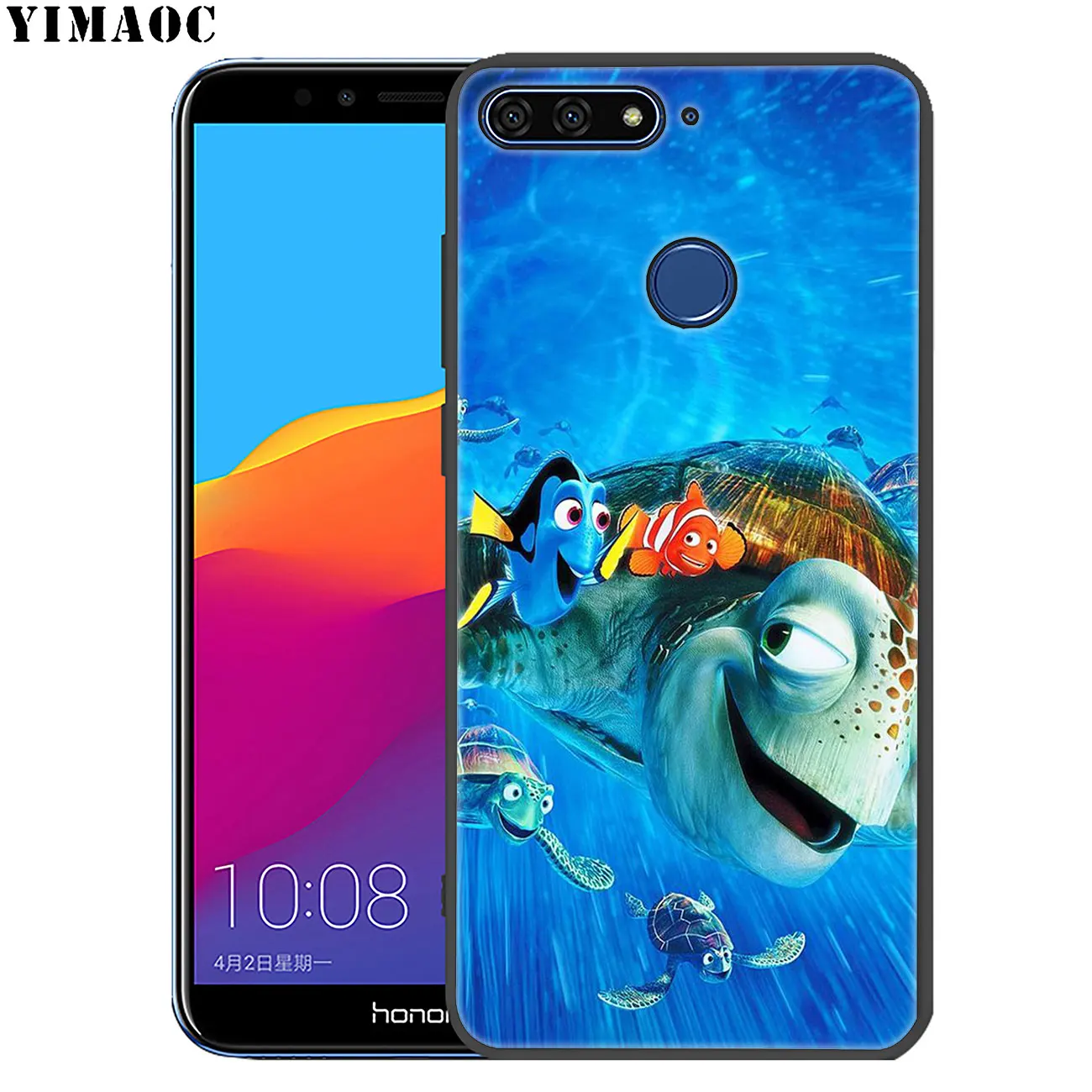 Мягкий силиконовый чехол YIMAOC в виде запоминающего Немо для телефона Huawei P20 Pro P10 P9