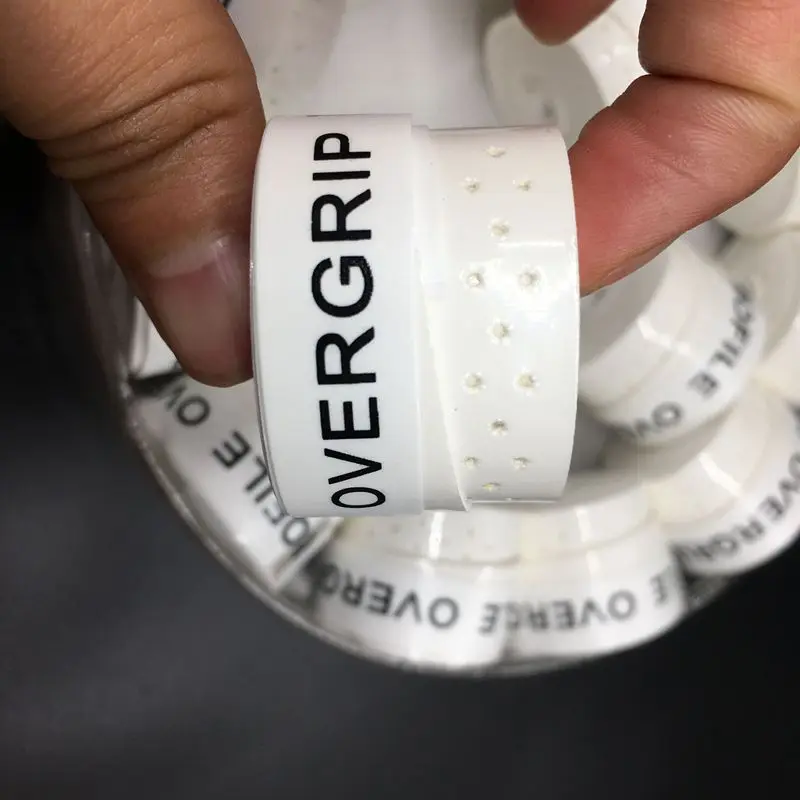 60 قطعة (الأبيض) ZARSIA مضرب overgrip تنس overgrip مضارب التنس استبدال قبضة ، قبضة الريشة