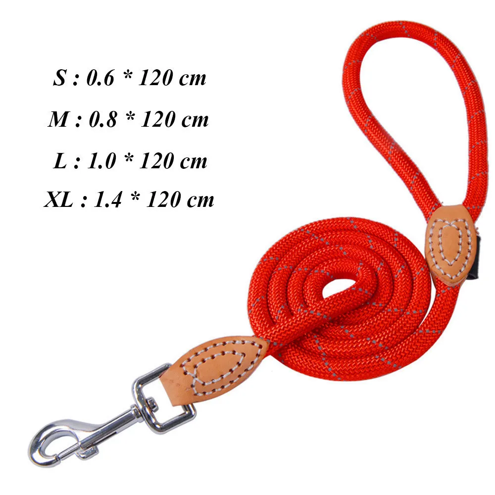 Dog Leashes For Dogs Outdoor Training Leash For Small Dog Puppy Leash Control Rope Durable Nylon Leads For Pet Dog Leash PY02
