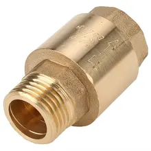 BSPP 1/2 дюймов женский мужской резьба в линии обратный клапан Весна вертикальный
