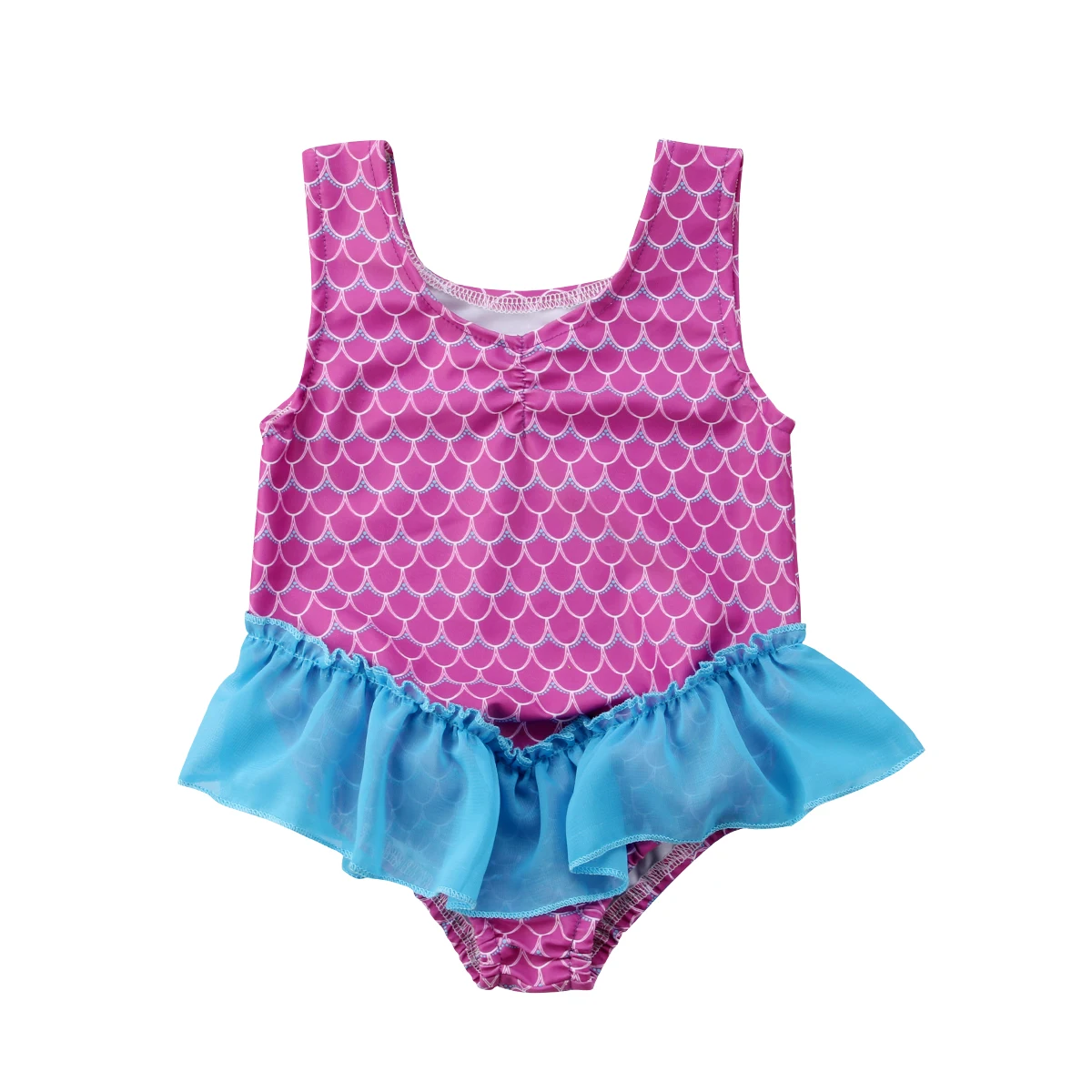 Newborn Toddler Baby Girl Swimming Costume Swimsuit Girls Beach Bodysuit Ruffles Swimwear