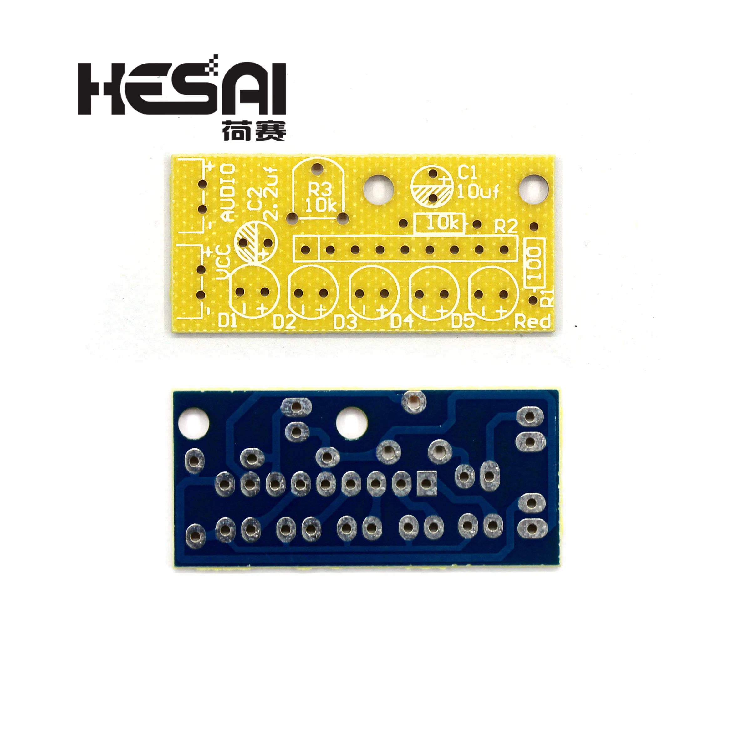 Электронный набор для самостоятельной сборки KA2284 набор для самостоятельной сборки индикатор уровня звука набор деталей 5 мм красный зеленый светодиодный индикатор уровня 3,5-12 В