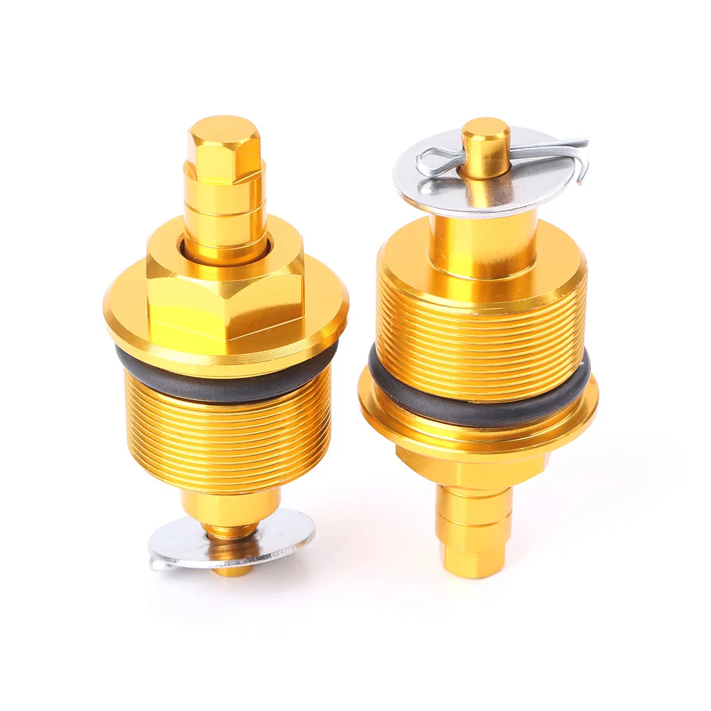 For Honda CBF125 Front Shock Absorber Screw Cover Cap Preload Adjusters Fork Bolts 31MM Aluminum Motorbike Parts Accessories