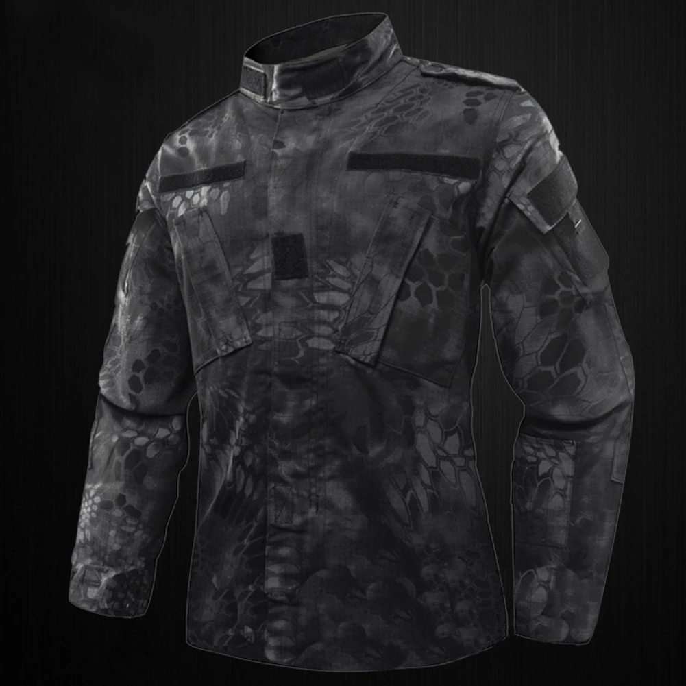 

Tactical Uniform Clothing Set Outdoor Jacket + Pants US RU Army Camouflage Uniform Men BDU Multicam Camo Military ~