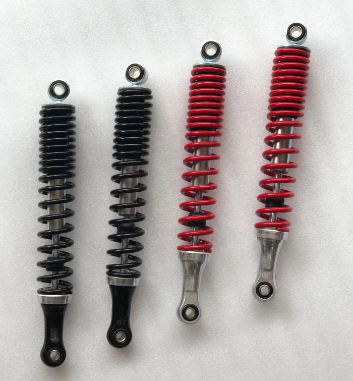 Amortiguador trasero para motocicleta, muelle de 340mm, HONDA, SUZUKI, Kawasaki, YMAHA, Jialing70, WAVE110, WAVE125, WAVE125, negro anticaída| - AliExpress