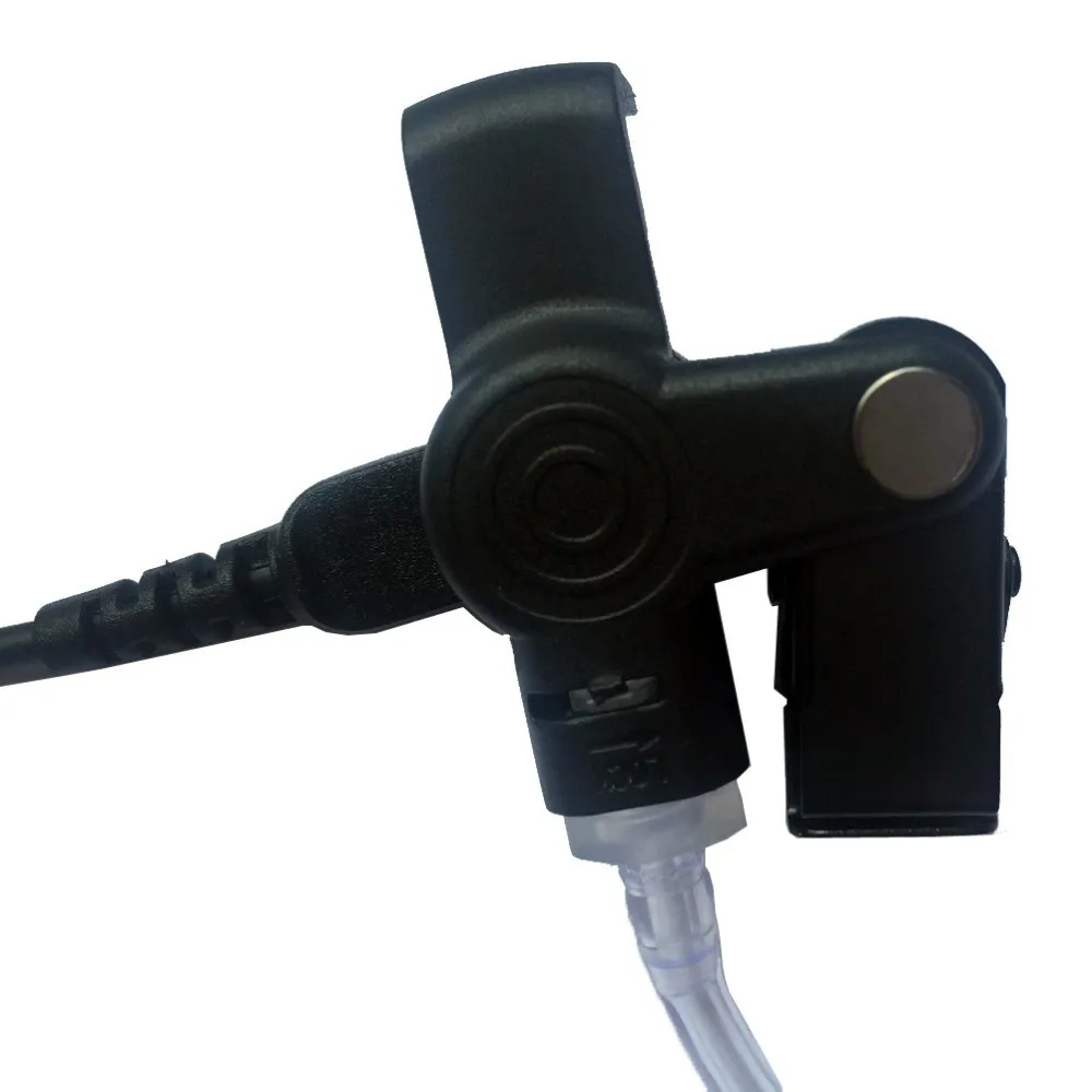 PTT MIC Covert Acoustic Tube Earpiece Headset for Motorola for HT1000 XTS5000 XTS1500 GP900 MTS2000 walkie talkie (4)