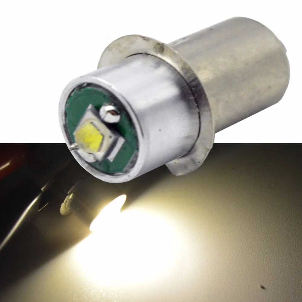 1pc High power CRE XPG2 led p13.5s 3w Recessed Screw p13.5s led 3v 18v