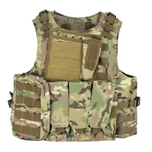 Камуфляж для охоты военный тактический жилет Wargame Body Molle Armor охотничий жилет CS наружное оборудование для джунглей