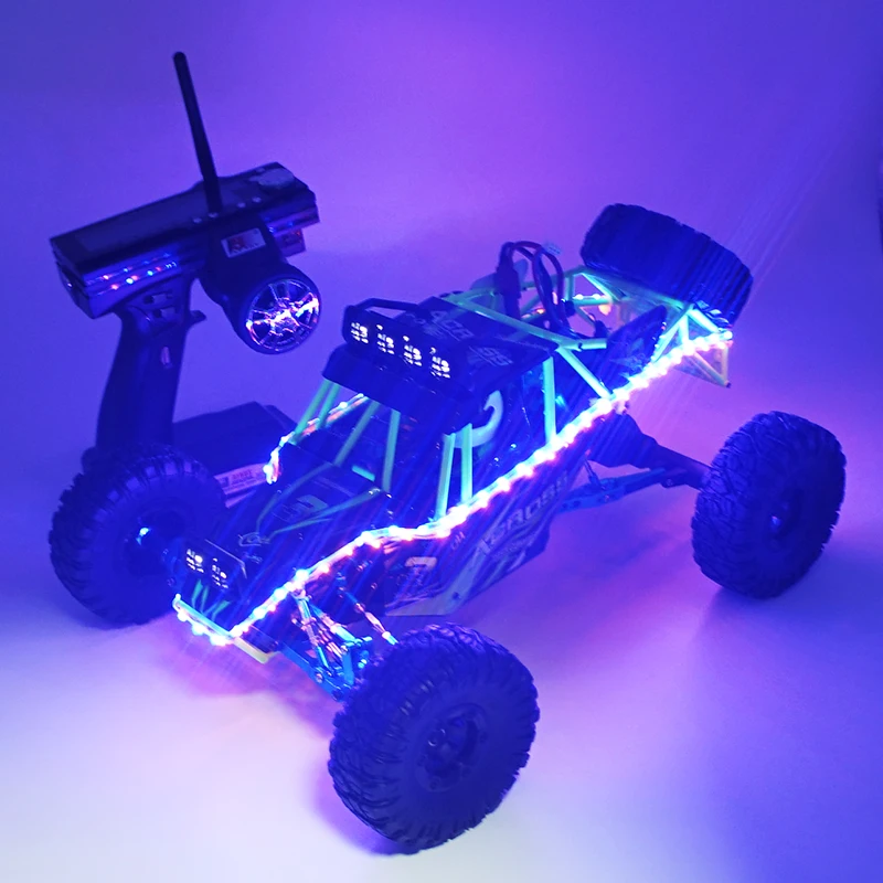 WLtoys 12428 Upgrade parts 3300KV brushless motor 60A ESC servo power set components Third channel switch Metal differential
