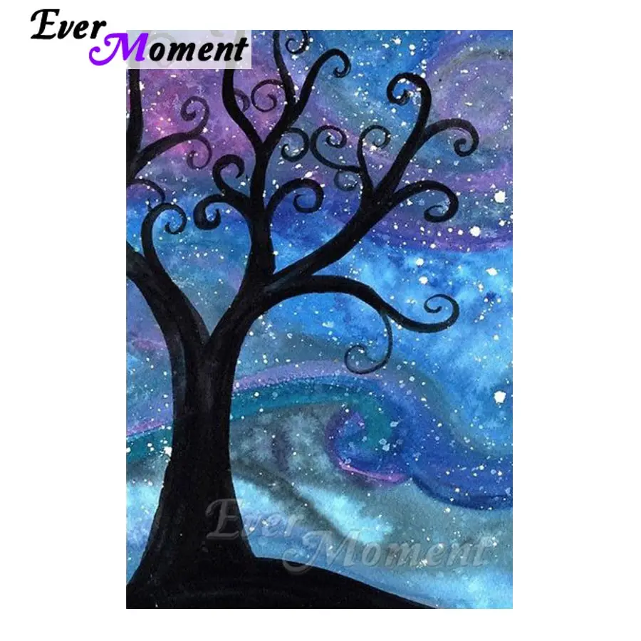 

Ever Moment Tree Cartoon Diamond Painting Full Square Drill 5D DIY Cross Stitch Diamond Embroidery Decoration For Home S2F1434