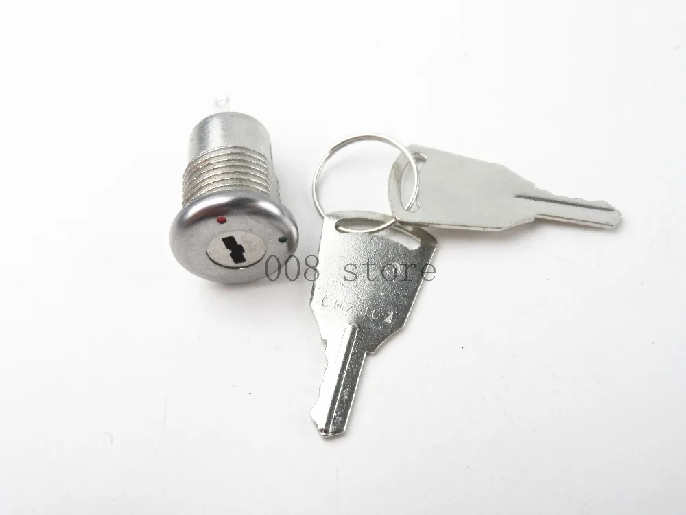 

( 1PC/PACK) 12mm Metal Key Switch 250V ON/OFF Lock Switch KS-02 Electronic Key Rotary Switch with Keys