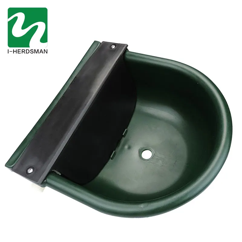 Cow Waterer Bowl Automatic Water Bowl with Draining Hole Float Valve