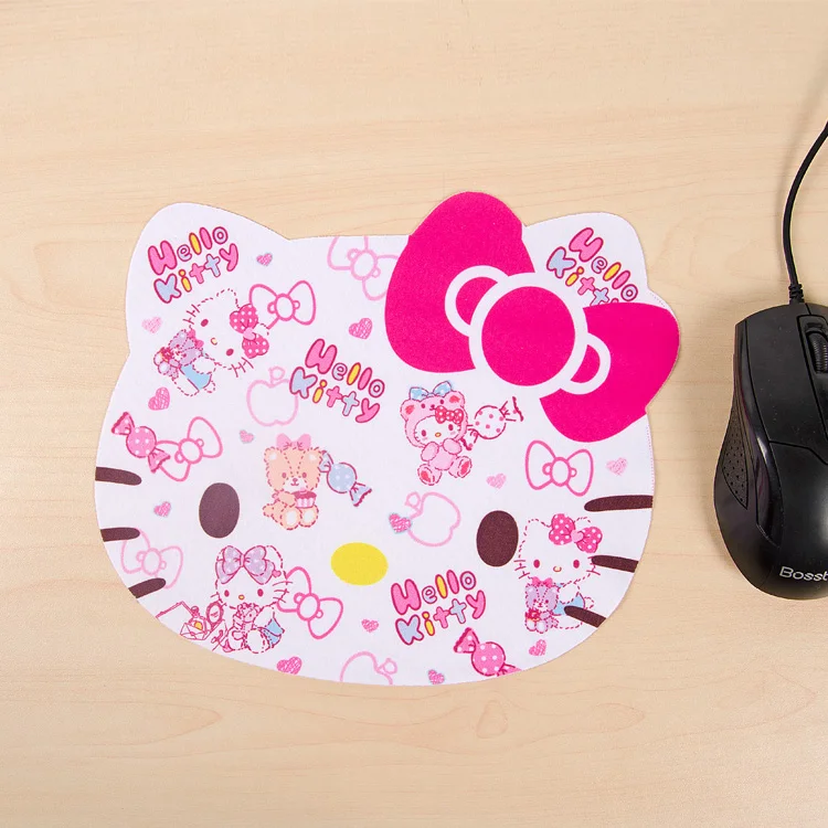 

Cartoon Home Decor Corduroy Slip-resisting Rubber Hello Kitty Doraemon Mouse Pad Computer Desk Chic Decor Ultra-thin