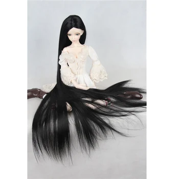 

Bybrana 70cm BJD Wig for 1/3 1/4 1/6 1/8 High Temperature Fiber Girl Multi-color very long hair for Dolls
