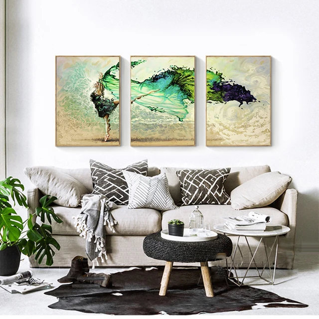 Die Tänzerin Leinwand Malerei Poster Kunstdruck bild Moderne Für ... Die Tänzerin Leinwand Malerei Poster Kunstdruck bild Moderne Für ...