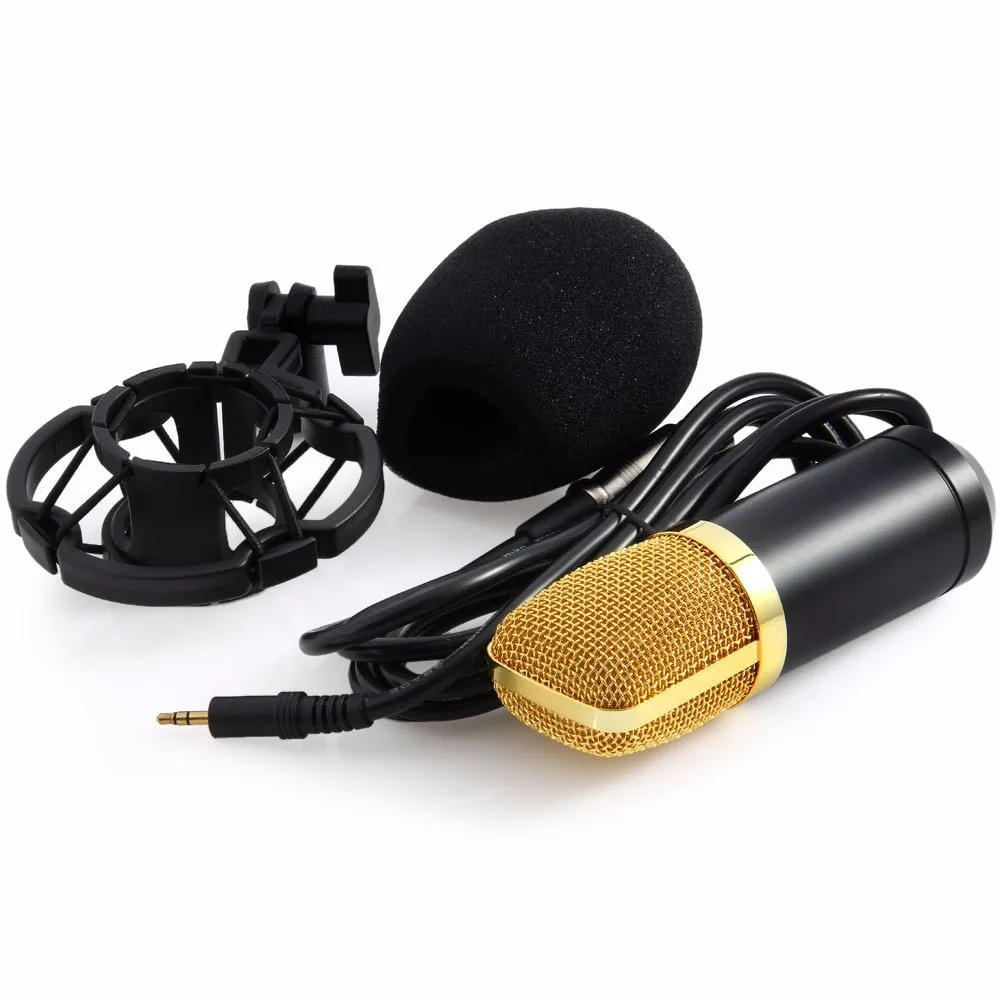 

Professional Recording Studio Microphones BM700 Condenser Microphone For Computer Music Create Microfone Condensador PC Mic Mike