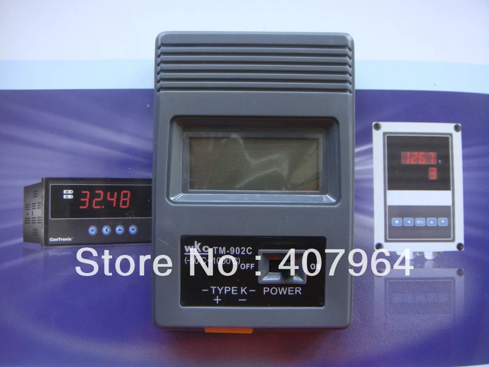 

TM902C K Type thermocouple digital thermometer -50 to 1000C